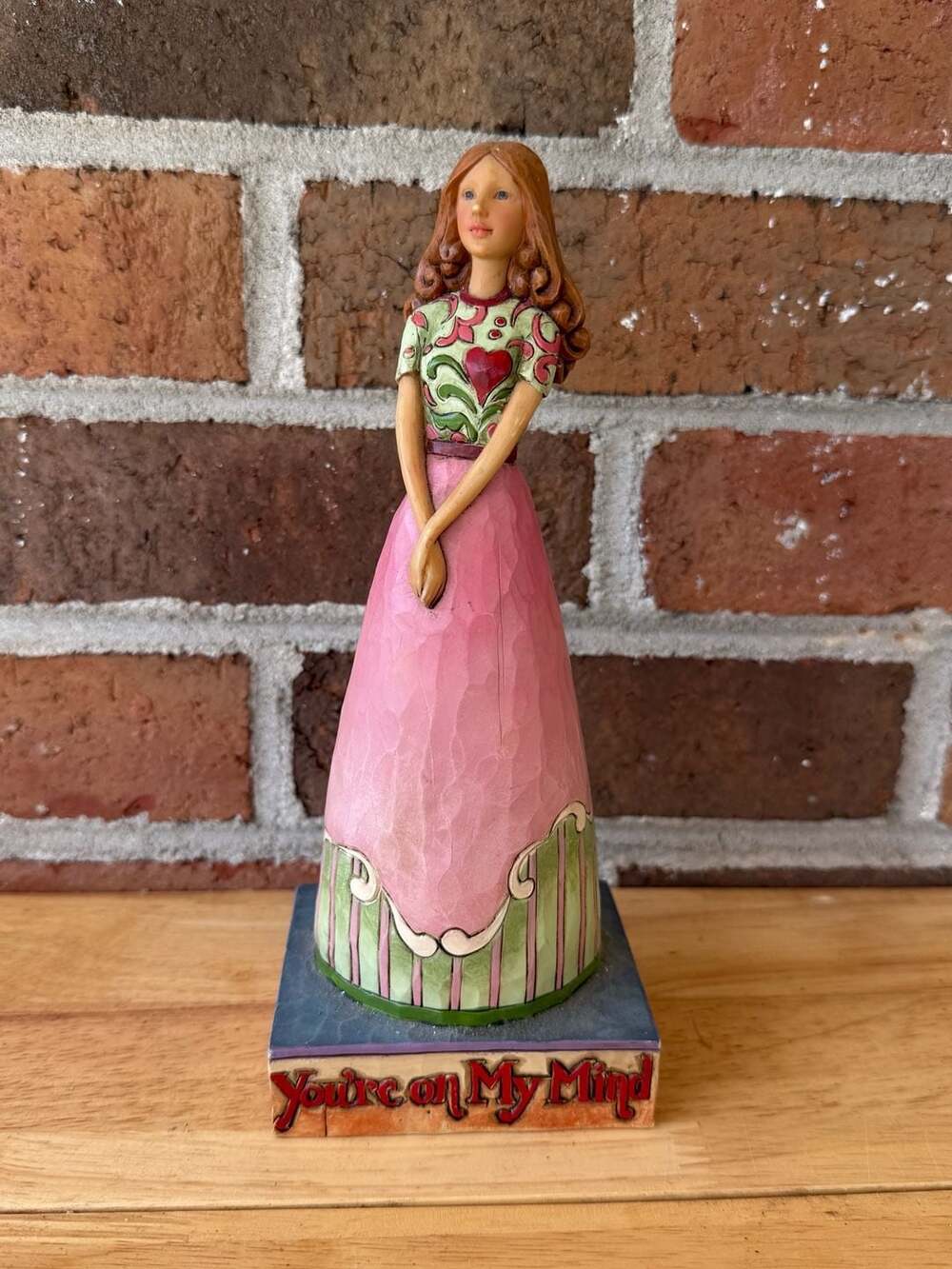Jim Shore Heartwood Creek You're On My Mind Figurine 4007238